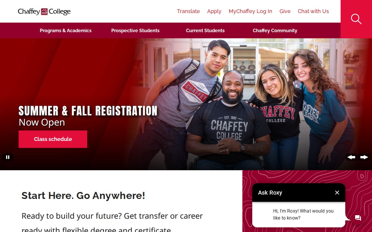 Chino people directories source for Chaffey College faculty and Chino campus context